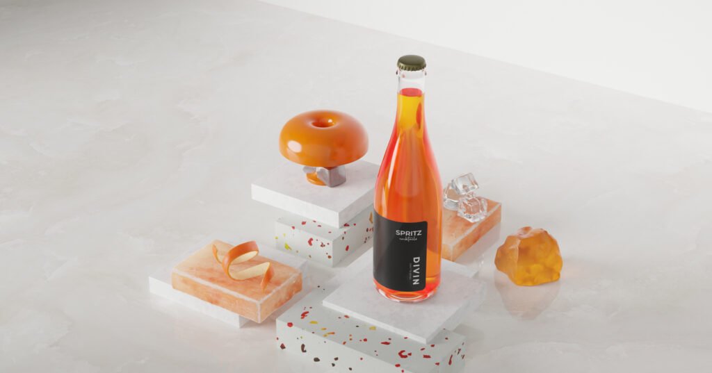 Notre sprits est un cocktail produit et élaboré en France disponible en bouteille et en fût