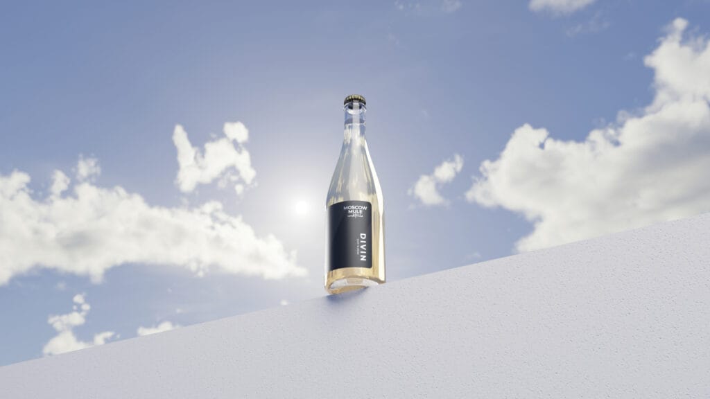 Cocktails artisanaux RTD ready to drink - Moscow mule